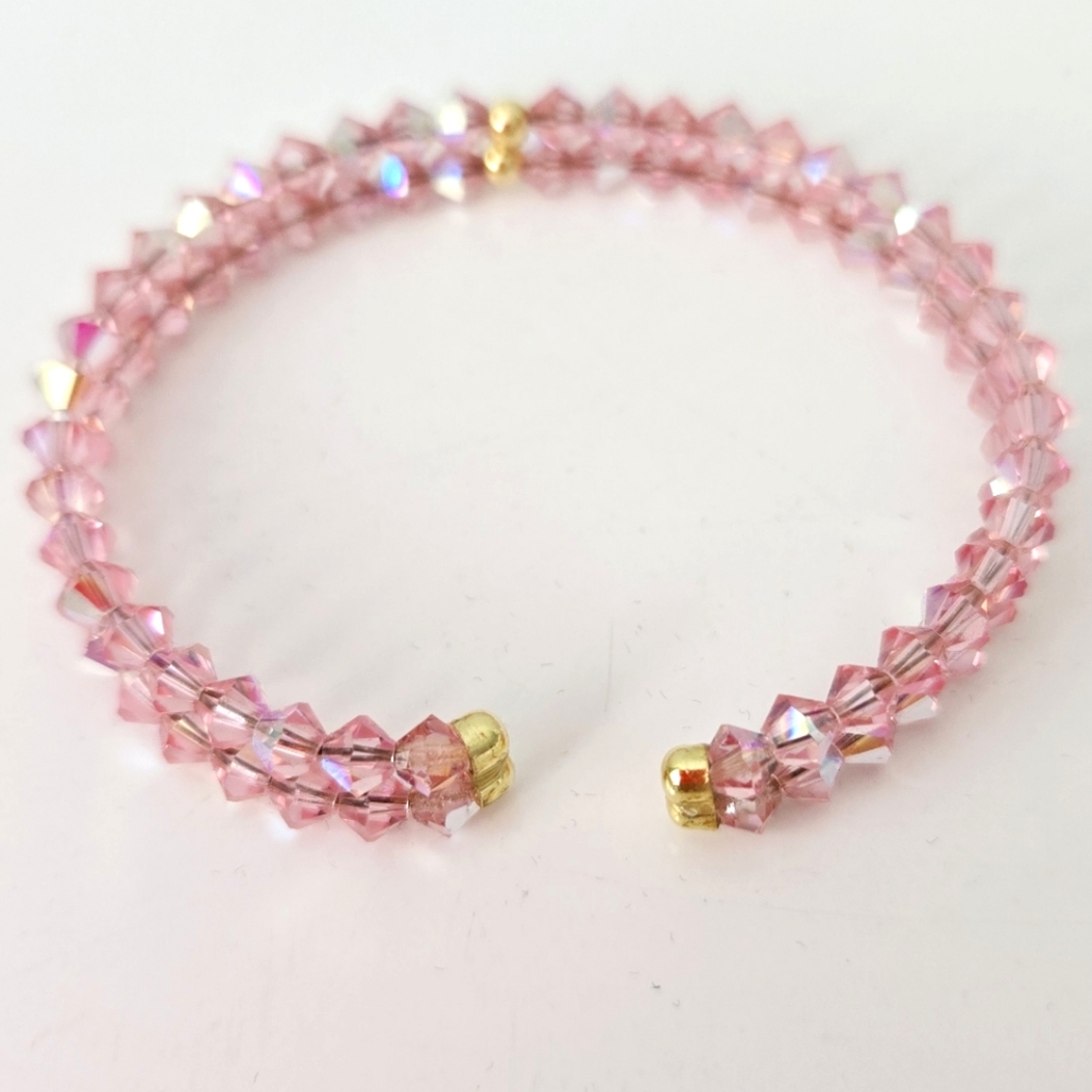 RESERVED DO NOT BUY!!NEW Swarovski Crystal Pink Bangle